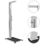 vidaXL Buitendouche met bak HKC roestvrij staal, Verzenden, Nieuw