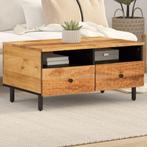 vidaXL Salontafel 80x54x40 cm massief acaciahout, Huis en Inrichting, Tafels | Salontafels, Verzenden, Nieuw, Overige houtsoorten