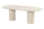 Hartman Valencia ovale dining tuintafel 280x100 cm. - Beige, Tuin en Terras, Tuintafels, Verzenden, Nieuw, Rond, Overige materialen