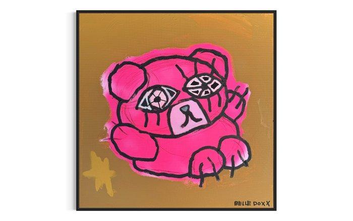 Belle Doxx - Who is your teddy, Antiek en Kunst, Kunst | Schilderijen | Modern