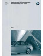 2005 BMW GENÈVE HARDCOVER PERSMAP DUITS, Boeken, Nieuw, BMW, Author
