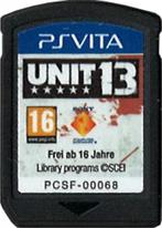Unit 13 (losse cassette) (PS Vita), Spelcomputers en Games, Games | Sony PlayStation Vita, Vanaf 12 jaar, Gebruikt, Verzenden