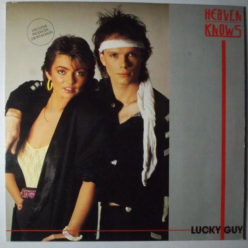Heaven Knows - Lucky guy - 12, Cd's en Dvd's, Vinyl Singles, Maxi-single, Gebruikt, 12 inch, Pop