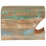 Wandfietsenrek 35x25x25 cm massief gerecycled hout (Overige), Verzenden, Nieuw