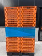 Palletdeal - Kunststof kip krat oranje 600x400 - Gebruikt, Ophalen of Verzenden