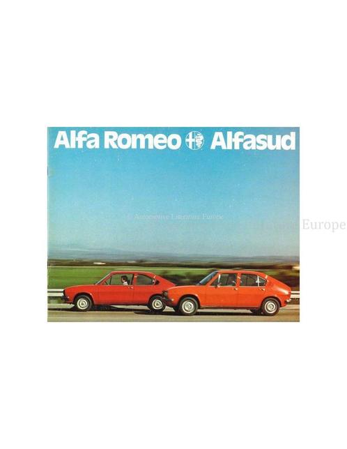 1977 ALFA ROMEO ALFASUD BROCHURE NEDERLANDS, Boeken, Auto's | Folders en Tijdschriften, Alfa Romeo