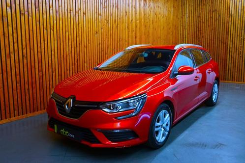 RENAULT MEGANE 1.3 TCE ZEN 59.044KM NR. 078, Auto's, Renault, Onderhoudsboekje, Handgeschakeld, Stationwagon, Rood, Grijs, Stof