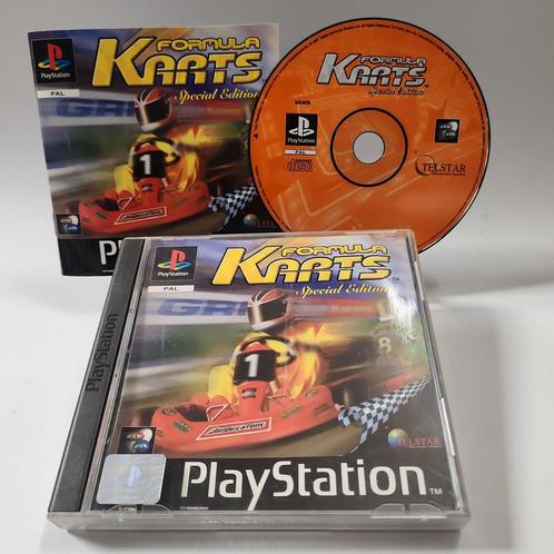 Formula Karting Special Edition Playstation 1, Spelcomputers en Games, Games | Sony PlayStation 1, Ophalen of Verzenden