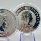 Australië. Bird of Paradise (2018 & 2019) – Full Set 2x 1 oz, Postzegels en Munten, Munten | Europa | Niet-Euromunten