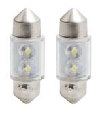 C5W autolamp 2 stuks wit | LED festoon 31mm | SV8.5 0.13W -, Auto-onderdelen, Nieuw, Verzenden