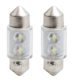 C5W autolamp 2 stuks wit | LED festoon 31mm | SV8.5 0.13W -, Auto-onderdelen, Verlichting, Verzenden, Nieuw