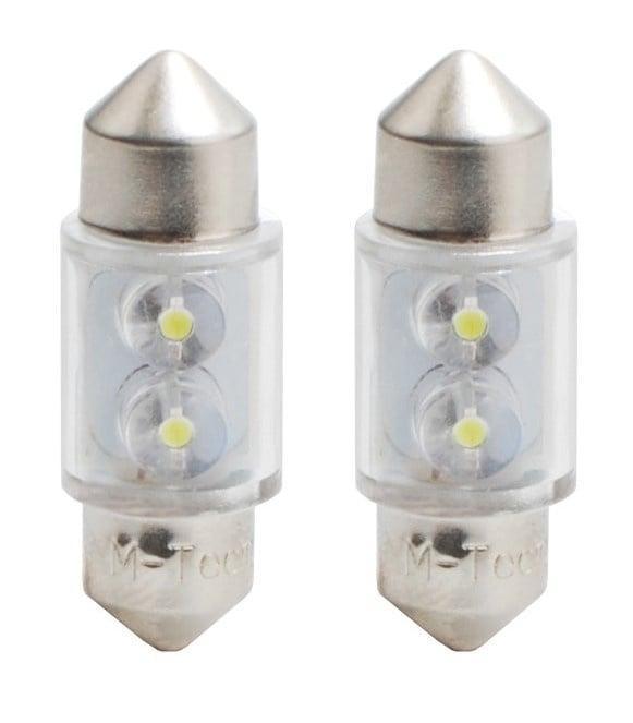 C5W autolamp 2 stuks wit | LED festoon 31mm | SV8.5 0.13W -, Auto-onderdelen, Verlichting, Nieuw, Verzenden