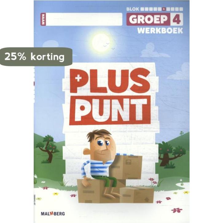 Groep 4 blok 6 / Pluspunt / Werkboek 9789402042283, Boeken, Schoolboeken, Zo goed als nieuw, Verzenden