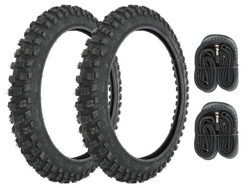 16 inch 2.50x16 Duro HF311 crossbanden set Tomos A3 / A35, Fietsen en Brommers, Brommeronderdelen | Algemeen, Nieuw, Ophalen of Verzenden