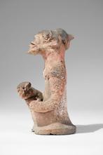 Een terracotta fragiel beeldhouwwerk. - Djenne - Mali