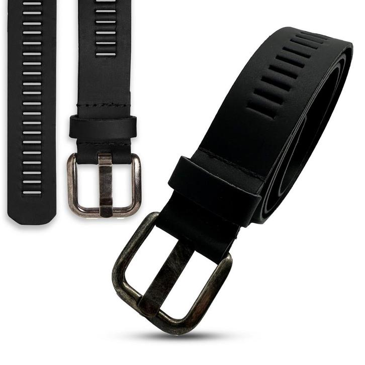 ARIESZZZ - Riem Heren - Riem Dames - Leder - Zwart, Kleding | Dames, Riemen en Ceinturen