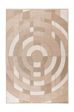 Modern Vloerkleed | Bergamo | Grafisch | Beige | 160x230 cm, Huis en Inrichting, Verzenden, Nieuw