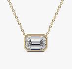 Hanger - 14 karaat Geel goud - 1.00ct. tw. Diamant