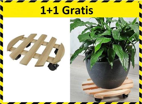 XEMM Planten Trolley Rond 1+1 Gratis, Sieraden, Tassen en Uiterlijk, Koffers, Nieuw, Verzenden