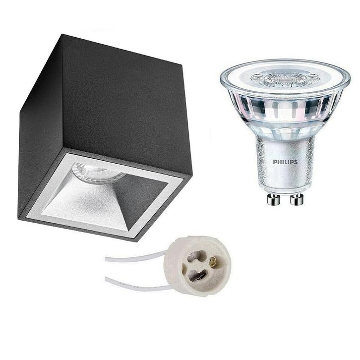 Voordeelset: Opbouwspot Set - Pragmi Cliron Pro - GU10, Huis en Inrichting, Lampen | Spots, Plafondspot of Wandspot, Nieuw, Led
