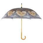 paraplu hout hart 105cm, Nieuw, Verzenden