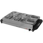 TRUUSK Buffetwarmer 6,8L Warmhoudplaat 300 Watt Roestvrij St, Huis en Inrichting, Verzenden, Nieuw