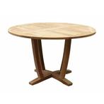 Legand dining tuintafel 120 cm rond teak, Tuin en Terras, Ophalen of Verzenden, Nieuw, Teakhout