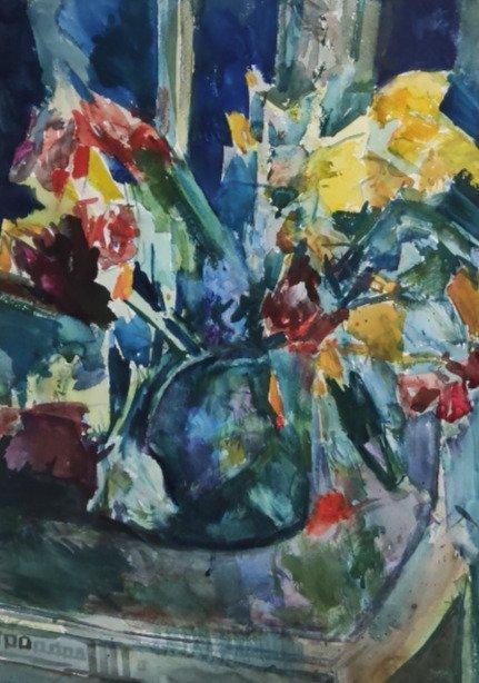 Kees Verwey (1900-1995) - Bloemstilleven, Antiek en Kunst, Kunst | Schilderijen | Klassiek