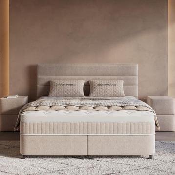 Opbergboxspring Horizon Sand-Beige beschikbaar voor biedingen