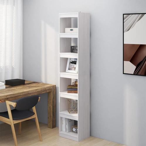 vidaXL Boekenkast/kamerscherm 40x30x199 cm massief, Huis en Inrichting, Kasten | Boekenkasten, 25 tot 50 cm, Nieuw, Grenenhout