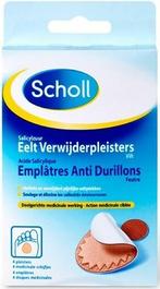 SCHOLL EELT VERWIJDERPLEISTERS PAKJE 4 STUKS, Verzenden, Nieuw
