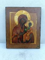 Icoon - Moeder Gods Iverskaja - Hout