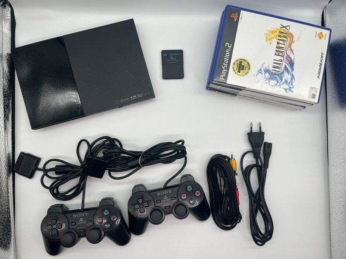 Sony - Playstation 2 (PS2) - SCPH-9000x model - 5 Games - 2, Spelcomputers en Games, Spelcomputers | Overige Accessoires