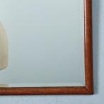 Grote Hoge Soester spiegel met facet en gestoken kroontje ca, Antiek en Kunst, Antiek | Spiegels, Ophalen of Verzenden