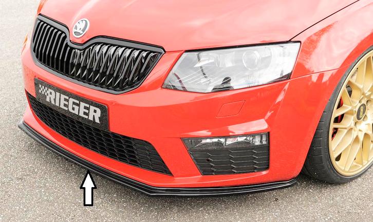 Rieger spoilerzwaard | Octavia RS (5E): 06.13-01.17 (tot Fac, Auto-onderdelen, Carrosserie en Plaatwerk, Nieuw, Skoda, Verzenden