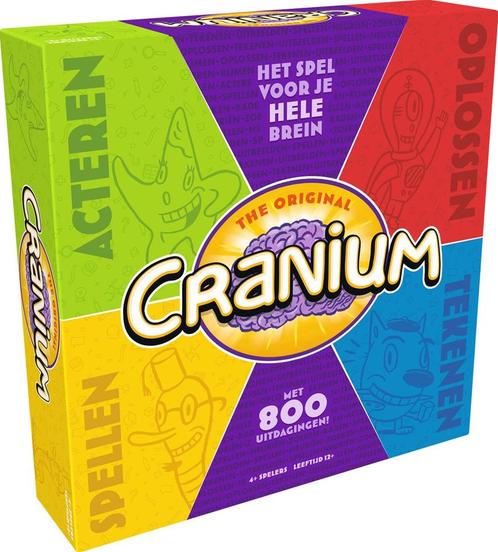 Cranium - NL | Goliath - Gezelschapsspellen, Hobby en Vrije tijd, Gezelschapsspellen | Bordspellen, Nieuw, Verzenden
