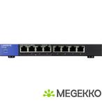 Linksys Unmanaged Gigabit Switch PoE+ 8-port (50W), Computers en Software, Netwerk switches, Verzenden, Nieuw