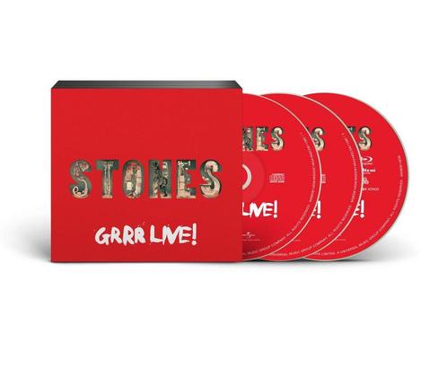Rolling Stones - GRRR Live! - 2CD+BluRay, Cd's en Dvd's, Cd's | Overige Cd's, Ophalen of Verzenden