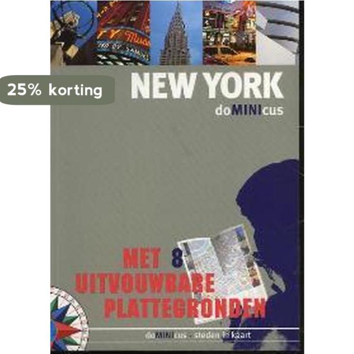 New York / Dominicus steden in kaart 9789025733094, Boeken, Reisgidsen, Gelezen, Verzenden