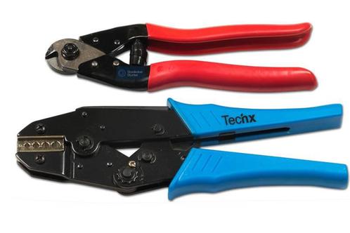 Perstangen voor staalkabel en draadknipper in 1 pakket, Auto diversen, Autogereedschap, Verzenden