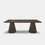 Tafel Rechthoekig Eikenhout  Kegelpoot  240x100, Nieuw