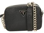 Guess Noelle - Crossbodytas Dames - 2 hoofdvakken - Zwart, Verzenden, Zo goed als nieuw