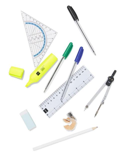 HEMA Schrijfwaren basis set examen, Diversen, Agenda's, Nieuw, Verzenden