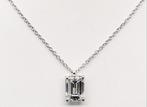 Ketting - 14 karaat Witgoud - 4.02ct. tw. Diamant