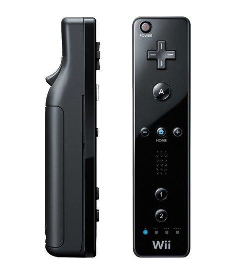 Nintendo Wii Remote Controller Black, Spelcomputers en Games, Spelcomputers | Nintendo Wii, Zo goed als nieuw, Ophalen of Verzenden