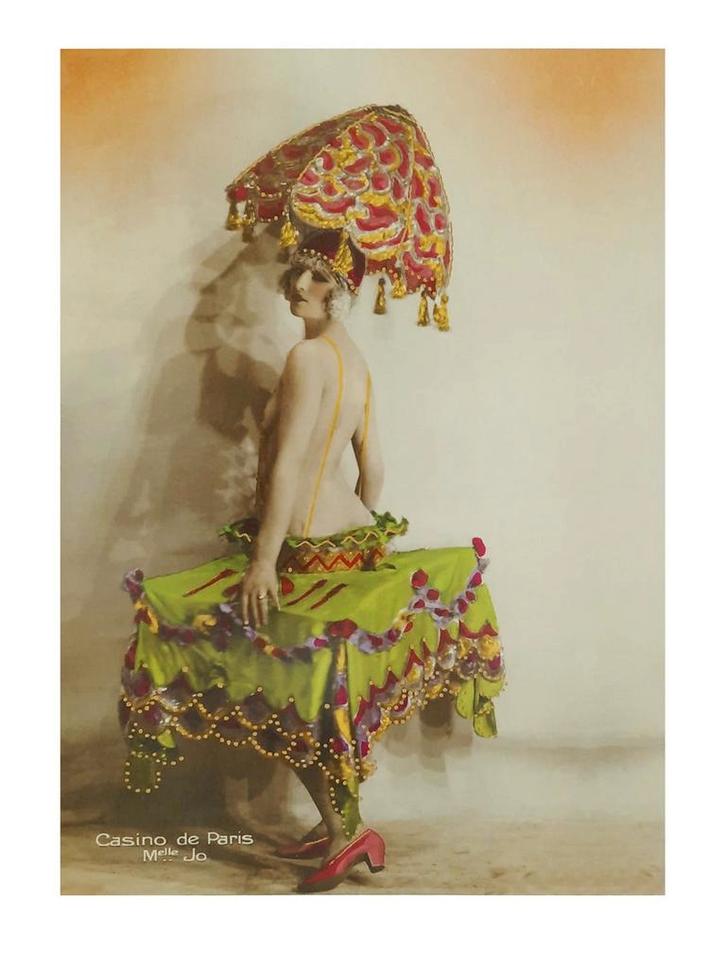 Kunstdruk - Casino de Paris Mlle Jo 30x40cm, Huis en Inrichting, Woonaccessoires | Schilderijen, Tekeningen en Foto's, Nieuw, Verzenden