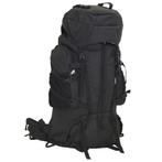 vidaXL Wandelrugzak 60 L oxford stof zwart, Sieraden, Tassen en Uiterlijk, Tassen | Rugtassen, Verzenden, Nieuw