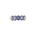 Josephine ring 14 krt - Tanzanite, Ophalen of Verzenden, Nieuw