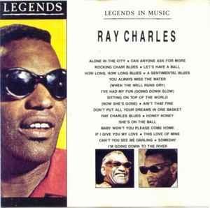 cd - Ray Charles - Legends In Music, Cd's en Dvd's, Cd's | Overige Cd's, Zo goed als nieuw, Verzenden