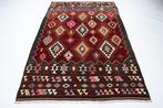 Usak - Kelim - 233 cm - 160 cm - Tribal Rode Tapijt, Nieuw